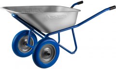 Строительная двухколесная тачка ЗУБР ПТ-300 110 л, грузоподъемность 240 кг 39911_z01