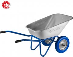 Строительная двухколесная тачка ЗУБР ПТ-300 110 л, грузоподъемность 240 кг 39911_z01