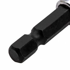 Набор бит, магнитный адаптер для бит, сталь 45Х, 7 предметов, пластиковый кейс Matrix 11392