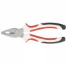 Плоскогубцы WHite Nickel, 180 мм, никелированные, трехкомпонентные рукоятки Matrix 17075