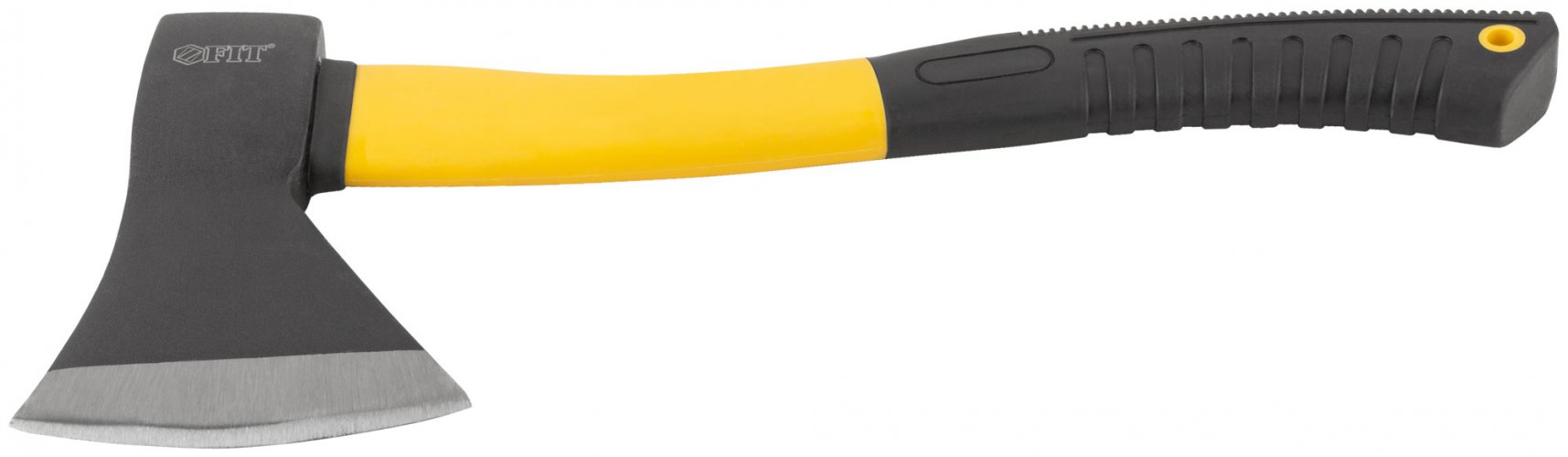 Топор кованая усиленная сталь, усиленная фиберглассовая ручка 800 гр. FIT 46208