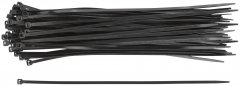 Хомуты нейлоновые, черные д/проводов 50 шт., 250x3,6 мм FIT 60395