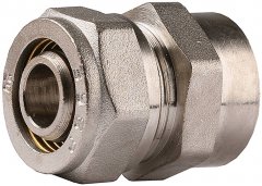 Соединитель для трубопровода ЗУБР 20х2 мм., 3/4, цанга-гайка 51402-20-3/4