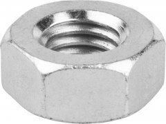 Оцинкованная шестигранная гайка ГОСТ 5927-70, M10, 5кг (примерно 479 шт.) ЗУБР 303550-10