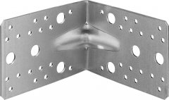 Крепежный усиленный уголок ЗУБР УКУ-2.0 90х130х130 х 2мм 310116-90-130