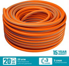 Поливочный шланг GRINDA PROLine FLEX 3 3/4", 50 м, 20 атм 429008-3/4-50