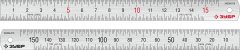 Про-15 Усиленная нержавеющая линейка 0,15 м ЗУБР 34280-015