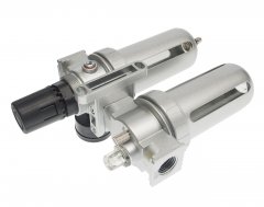 Блок подготовки воздуха (лубрикатор,осушитель) 1/2" металл. переключ. 215PSI 3000л/мин. 150 мл JTC-5558