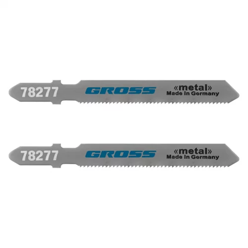 Полотна для электролобзика по металлу, 2 шт,( 3111-T118A ) Gross 78277