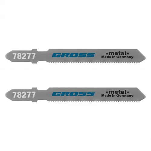 Полотна для электролобзика по металлу, 2 шт,( 3111-T118A ) Gross 78277
