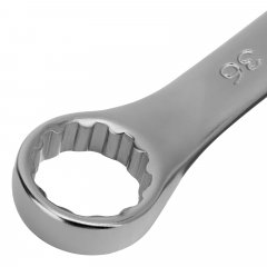 Ключ комбинированный, 36 мм, CrV, матовый хром Stels 15233