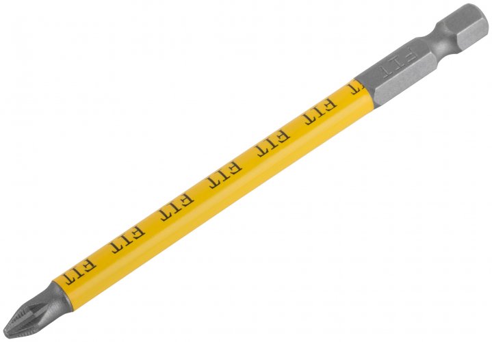 Биты кованые, сталь S2, односторонние 100 мм PH2, 10 шт., блистер FIT 57529