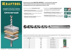 Сверло UNIVERSAL (6х100 мм) KRAFTOOL 29172-100-6_z01