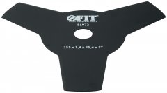 Нож для триммера, 3 лопасти, 2-х сторонние лезвия  255х25,4х3Т FIT 81972