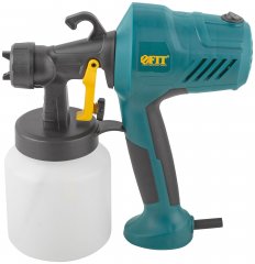 Распылитель электрический 400 Вт; 2,0 мм; 800 мл; 40 din/сек; 650 мл/мин; HVLP; коробка FIT 80989