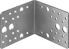 Крепежный уголок ЗУБР УК-2.5 80х100х100 х 2.5мм 31012-100