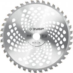 Нож для триммера ЗУБР НТТ-40 255 мм, 40T 71150