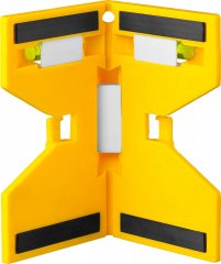 Пластмассовый уровень-угольник с магнитом STAYER MASTER POSTLevel 3456_z01