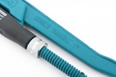 Ключ трубный рычажный 1, №1, цельнокованый, CrV, тип "S" Gross 15611