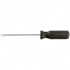 Отвертка SL3 х 75 мм, углеродистая сталь, черная пластиковая рукоятка Sparta 13201