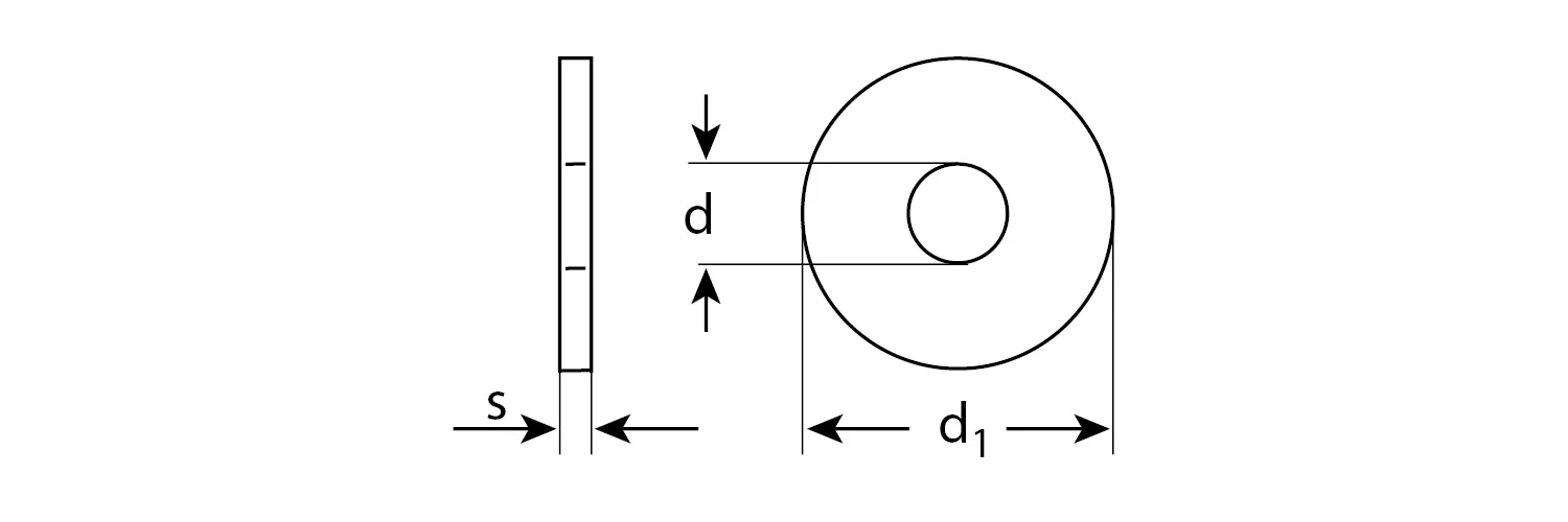 Кузовная шайба ЗУБР МАСТЕР 12мм, 5кг (примерно 238 шт.) 303820-12