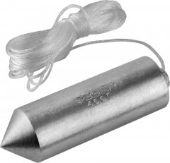 Строительный отвес ЗУБР Мастер со шнуром в пластиковом контейнере 0636-480_z01