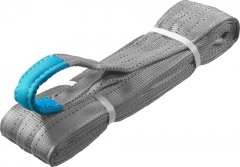 Текстильный петлевой строп ЗУБР СТП-4/4, серый, г/п 4 т, длина 4 м 43554-4-4