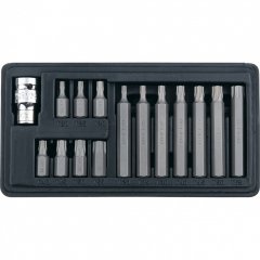 Набор бит Torx , хвостовик-шестигранник, 10 мм, CrV, 15 предметов Stels 11315