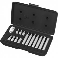 Набор бит Torx , хвостовик-шестигранник, 10 мм, CrV, 15 предметов Stels 11315