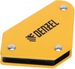 Набор из 2 магнитных сварочных фиксаторов и магнитной клеммы "масса" Denzel 97557