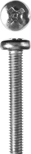 Винт ЗУБР DIN 7985, M6 x 40 мм, 5 кг, (примерно 526 шт.) кл. пр. 4.8, оцинкованный, 303150-06-040