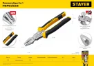 Плоскогубцы STAYER Hercules 8-в-1, 200 мм 22031