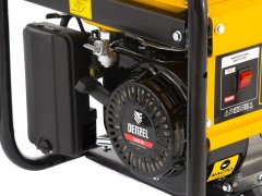 Генератор бензиновый GE 2500, 2.5 кВт, 220 В/50 Гц, 15 л, ручной старт Denzel ( 94681 )