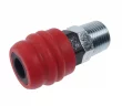 Переходник для компрессора M1/2" быстросъемный наружная резьба композитный двухрежимный JTC-C40SMA