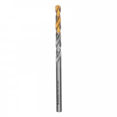 Сверло спиральное по металлу 4,2 x 75 мм, Р6М5, Golden Tip Denzel