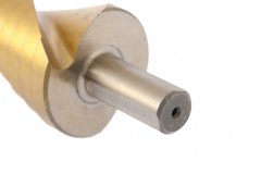 Сверло ступенчатое, 6-8-10-12-14-16-18-20-22-24-26-28-30 мм, HSS, спиральный профиль, трехгранный хвостовик Matrix 72357