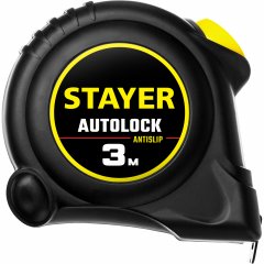 Рулетка STAYER AutoLock 3м / 16мм с автостопом 2-34126-03-16_z02