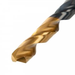 Набор сверл по металлу, 2-3-4-5-6-8 мм, HSS-Tin, Golden Tip, 6 шт Denzel 72300