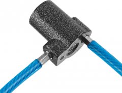 Замок тросовый, длина троса - 1260мм, дисковый механизм секрета, ВС2-6А-02 37220-6-02