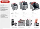 Набор лотков KETER Clickbin 0,45 л 38065-K4