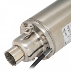 Скважинный насос DWS-4-150, винтовой, диаметр 4", 1300 Вт, 2000 л/ч, напор 150 м Denzel 97254