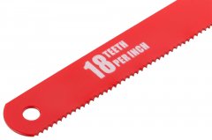 Полотно ножовочное по металлу 300 мм (Bi-Metal), 1 шт. на картонном подвесе ( 18 ТPI ) FIT 40179