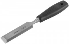 Стамеска CrV с пластиковой ручкой 24 мм FIT 43124