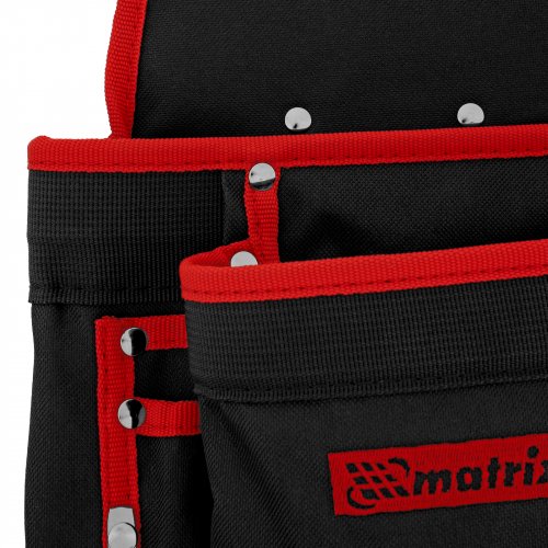 Подсумок поясной, 8 карманов, держатель для молотка, для клещей Matrix 90242