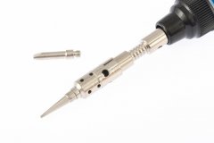 Горелка газовая, тип "Карандаш", 2 насадки для пайки, 130 мм Sparta 914125