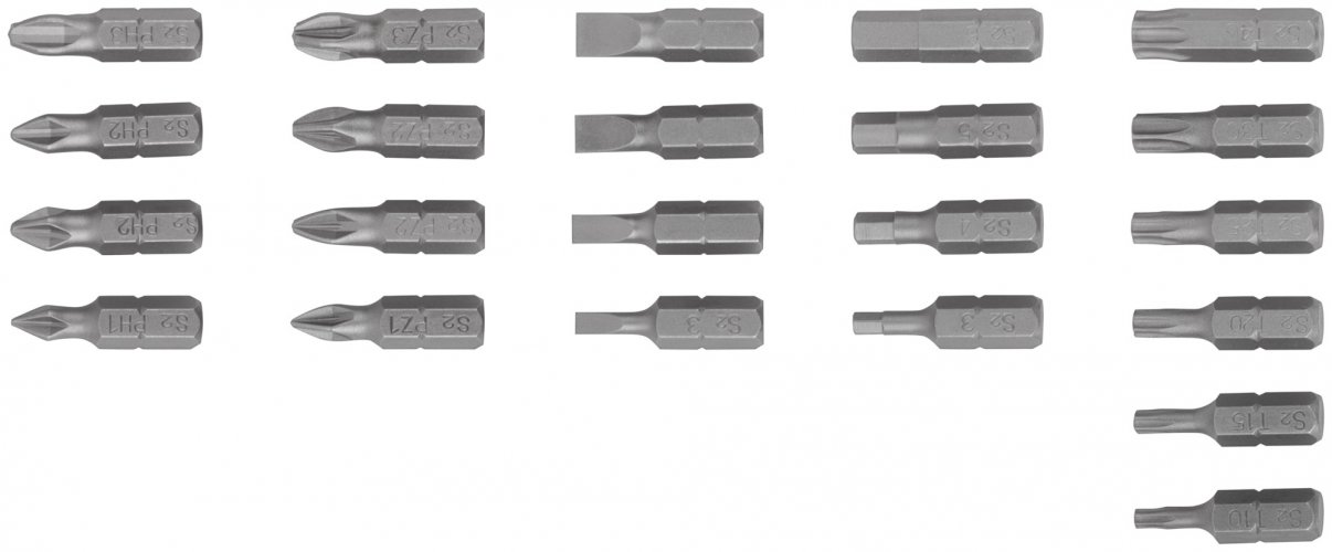 Набор бит в пластиковом боксе "Ёжик", 23 предмета CUTOP 83-868