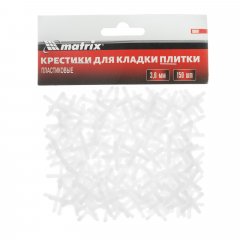 Крестики, 3.0 мм, для кладки плитки, 150 шт Matrix 88091