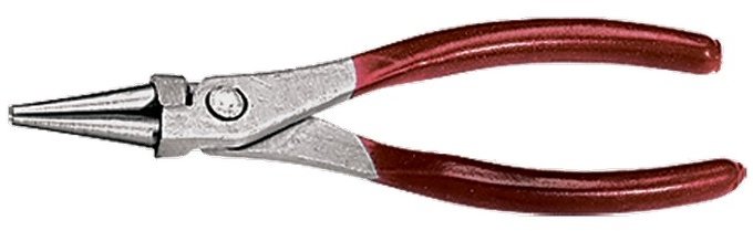 Круглогубцы декоративные, 160 мм, красные ручки (Металлист) Россия ( 17352 )
