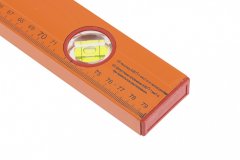 Уровень алюминиевый, 800 мм, 3 глазка, желтый, линейка Sparta 330265