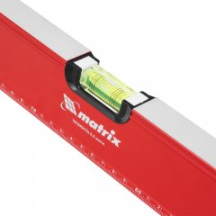 Уровень алюминиевый, фрезерованный, 3 глазка, рукоятки, 1500 мм Matrix 34205